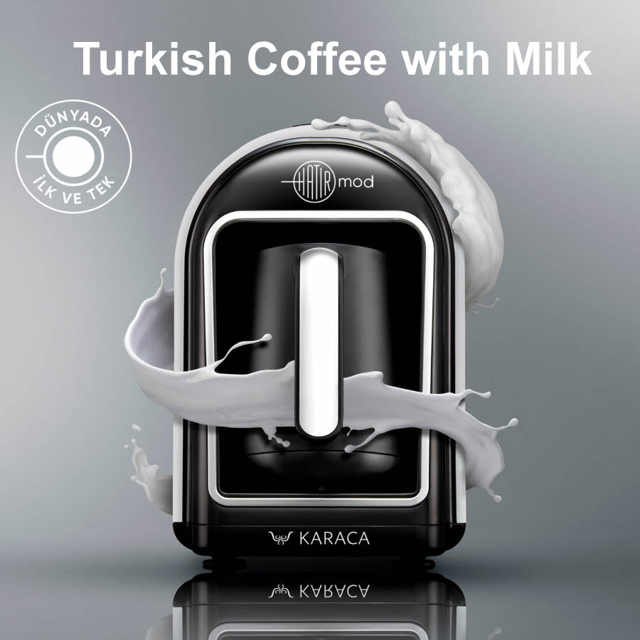 KARACA HATIR MOD TURKISH COFFEE WITH MILK MACHINE ICE BLUE