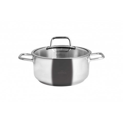 KARACA GALAXY STEEL POT 30 CM 12,3 LT