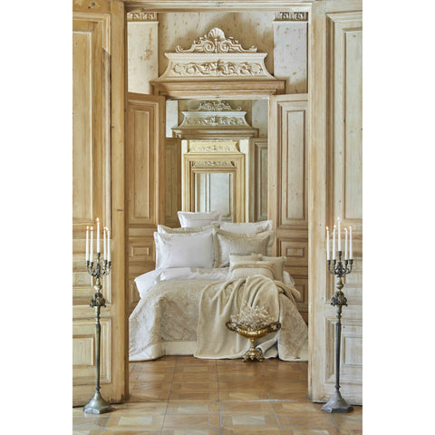 KARACA VENITA GOLD 6 PIECE SILK PRIVATE BED COVER SET