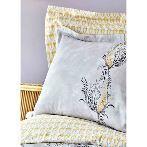 KARACA VERONICA GRAY SATIN  DUVET & BLANKET SET