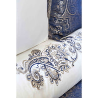 KARACA VENITA NAVY 6 PIECE SILK PRIVATE BED COVER SET
