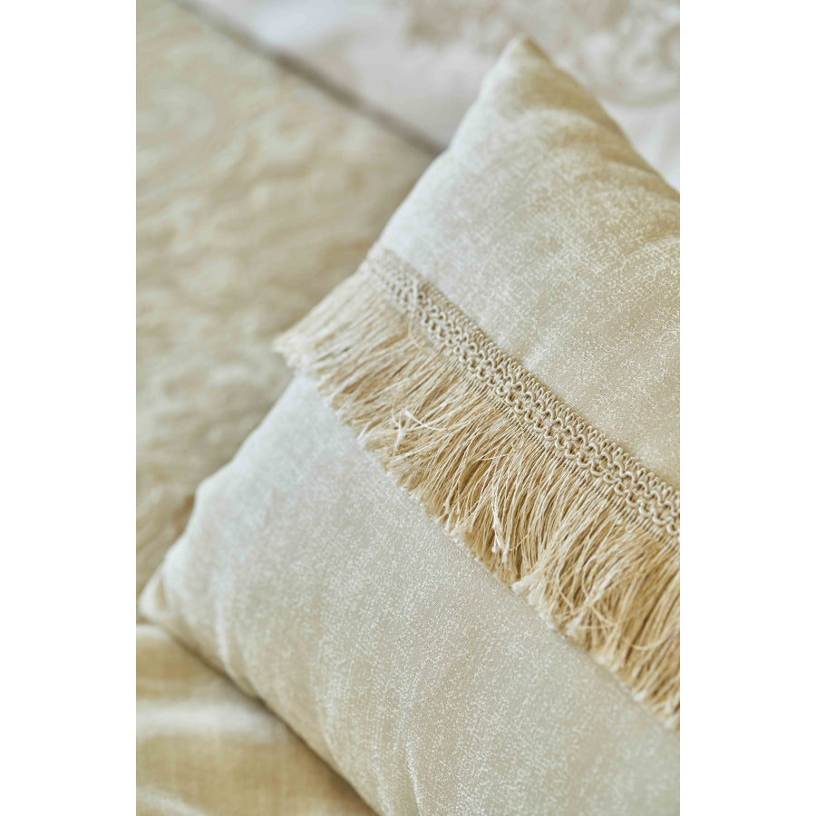 KARACA VENITA GOLD 6 PIECE SILK PRIVATE BED COVER SET